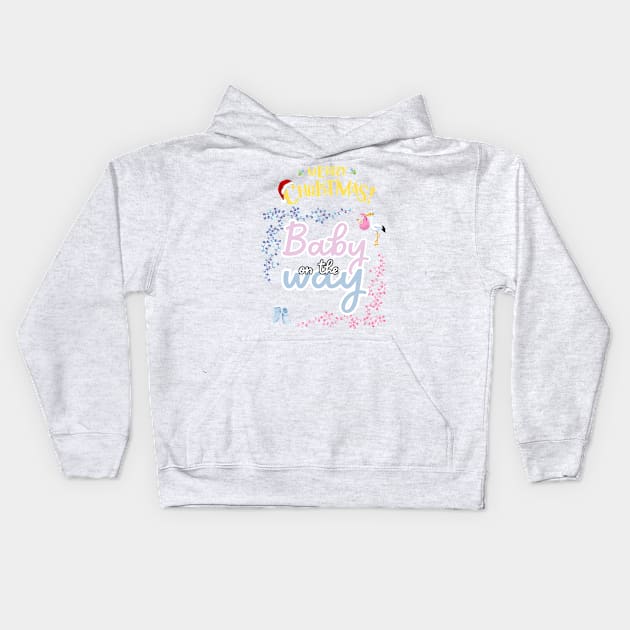 Baby on the way Kids Hoodie by Studio468